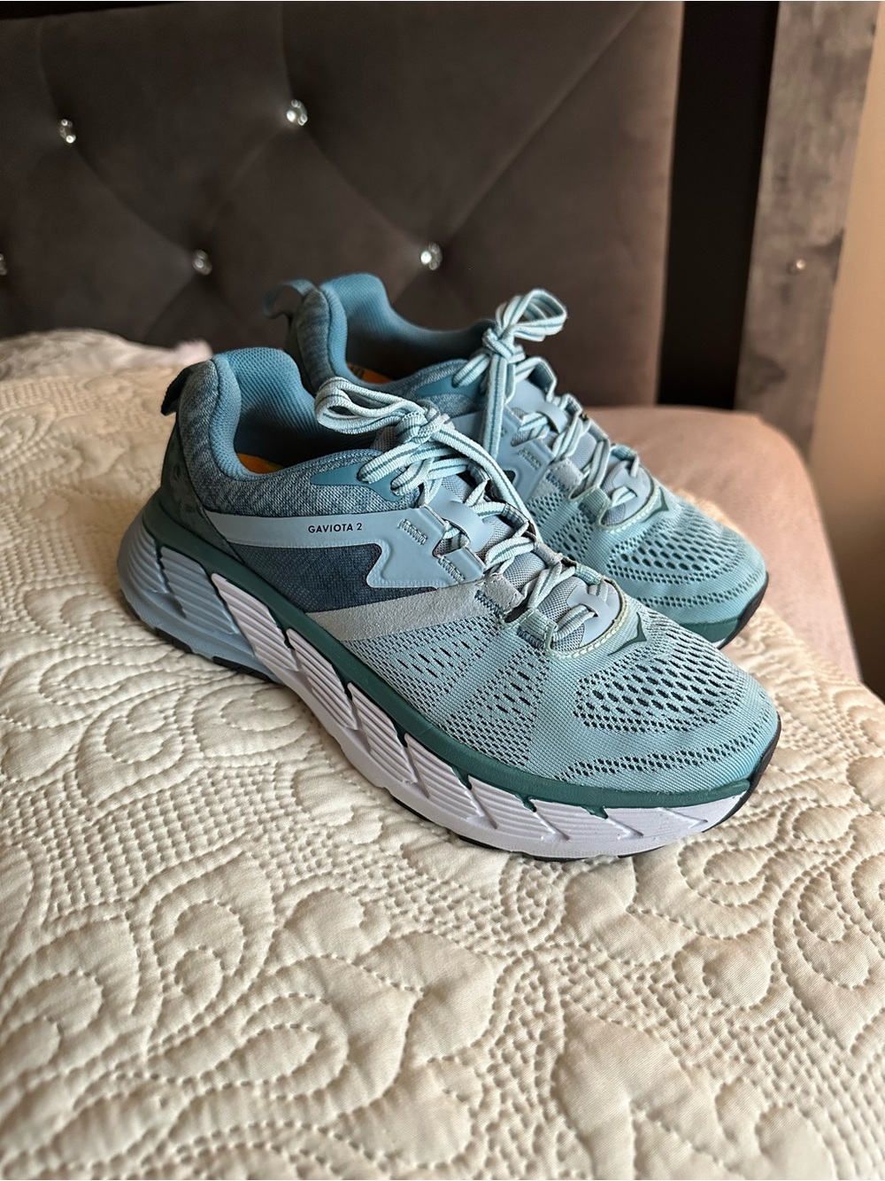 Hoka Gaviota 2 Women's Running Shoes - Sea Glass Teal